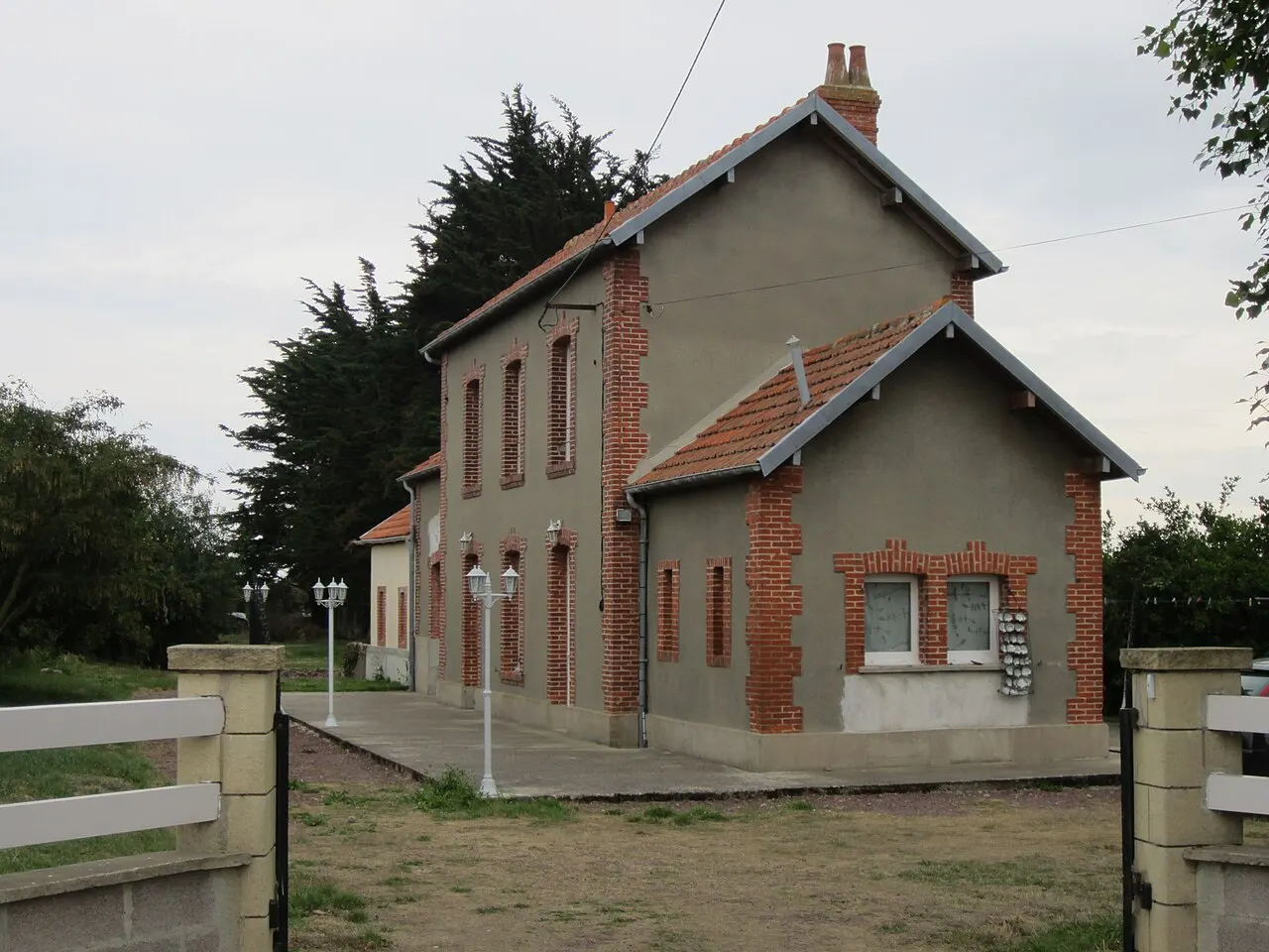 Quai de chargement de l’ancienne gare