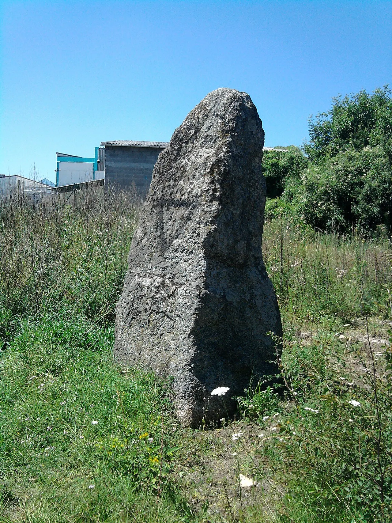 Menhir du Pont d’Aubières dit de La Pierre Piquée