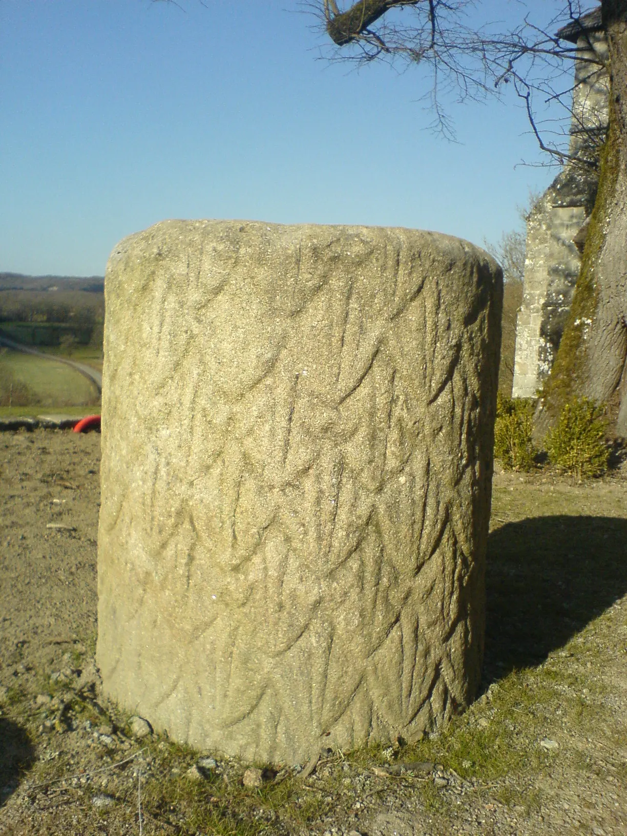 Fragment de colonne gallo-romaine