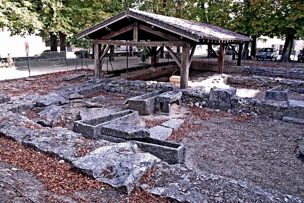 Terrain de fouilles archéologiques
