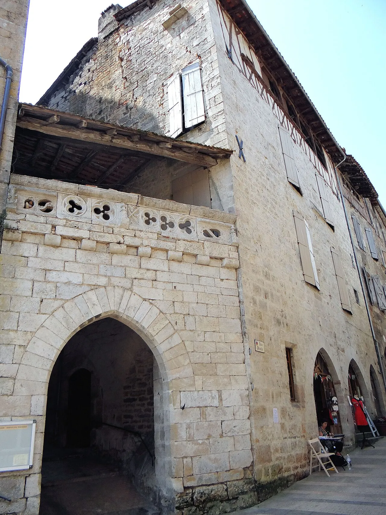 Porte de ville, dit Portail Obscur