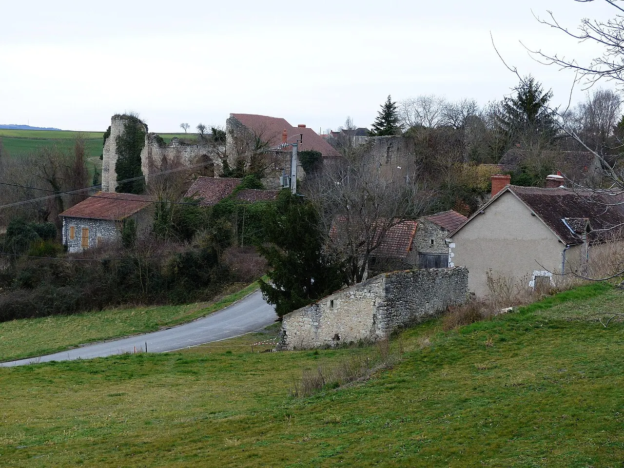 Restes de l’ancien château