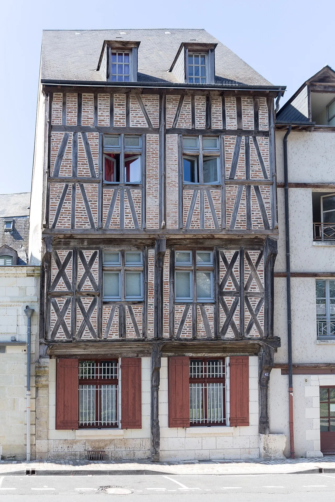 Maison à pans de bois