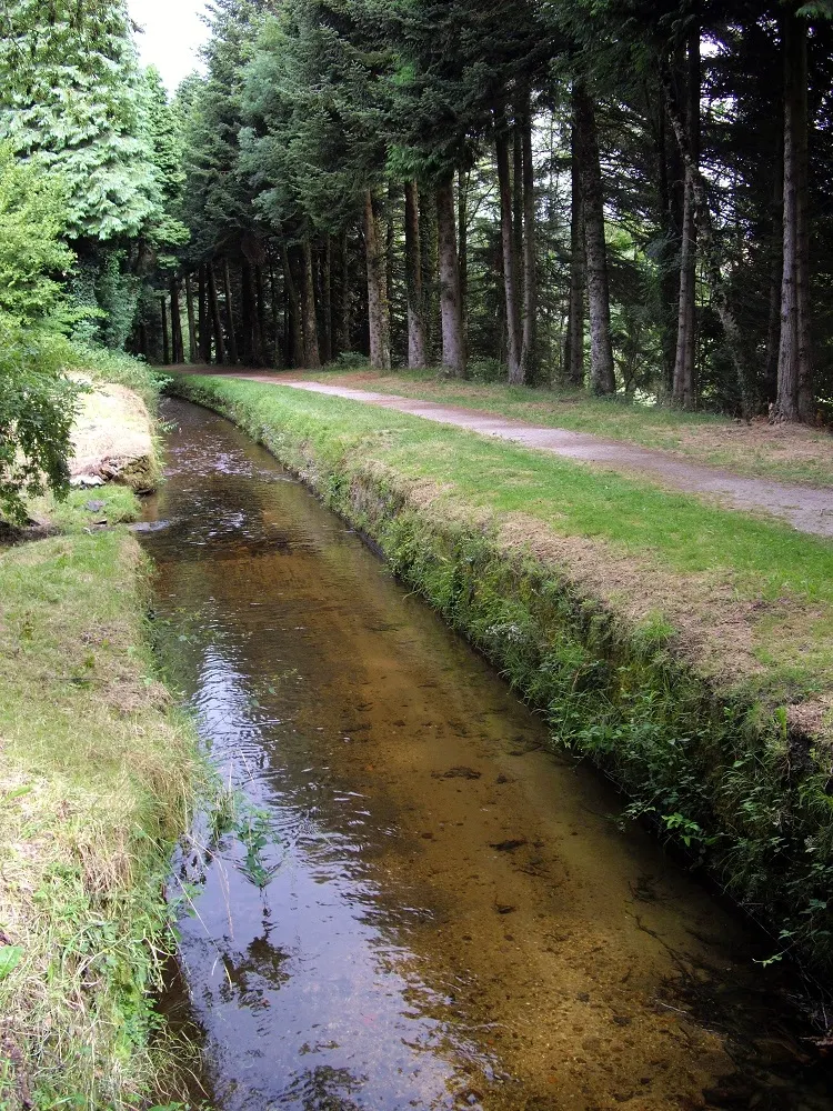 Canal du Midi : chaussée de Coudières