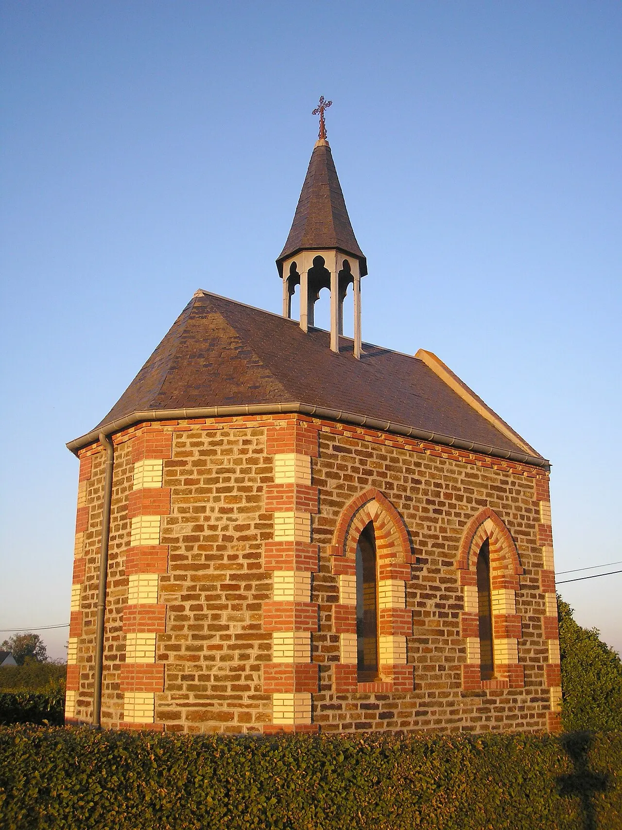 Chapelle en mémoire des soldats morts pendant la première guerre mondiale de Saint-Germain-du-Crioult