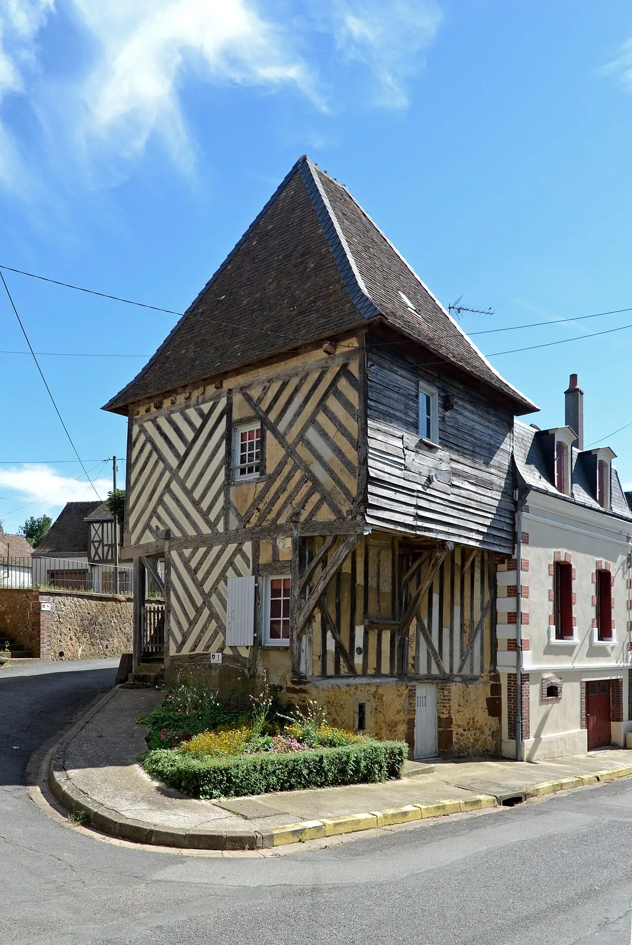 Maison en pans de bois du 15e siècle