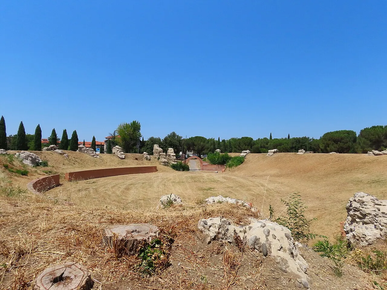 Amphithéâtre et Termes Romains de Purpan-Ancely