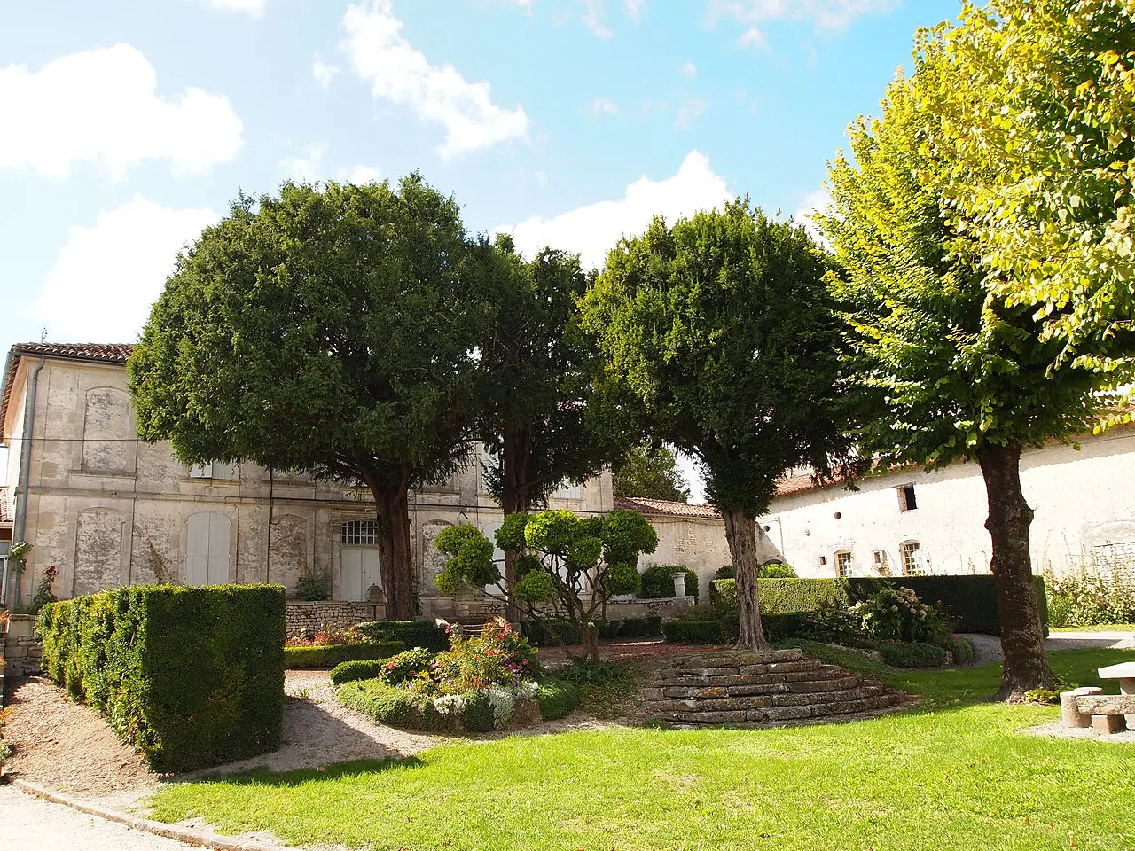 Presbytère et jardin