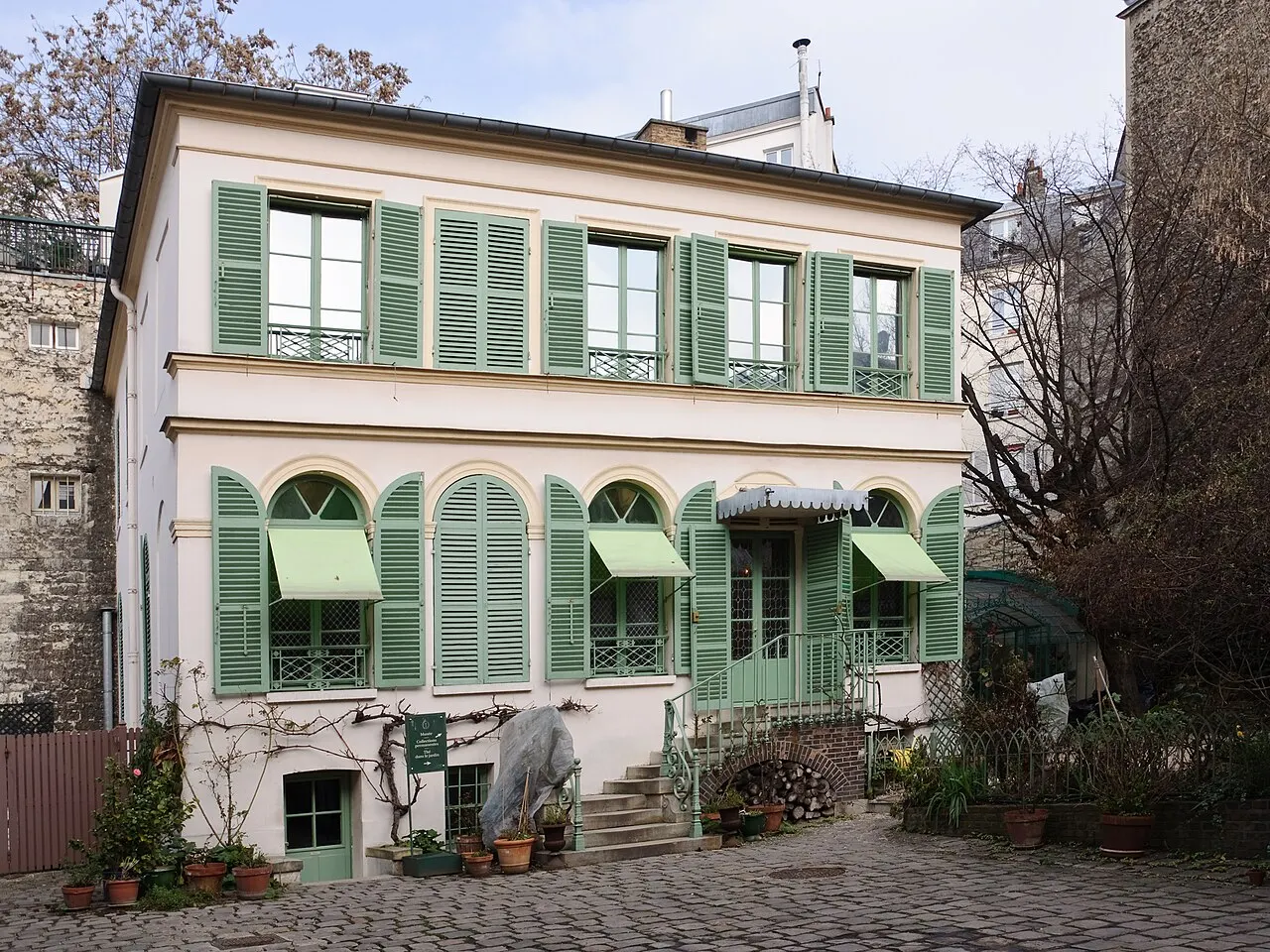 Hôtel Renan-Scheffer, actuellement musée de la vie romantique