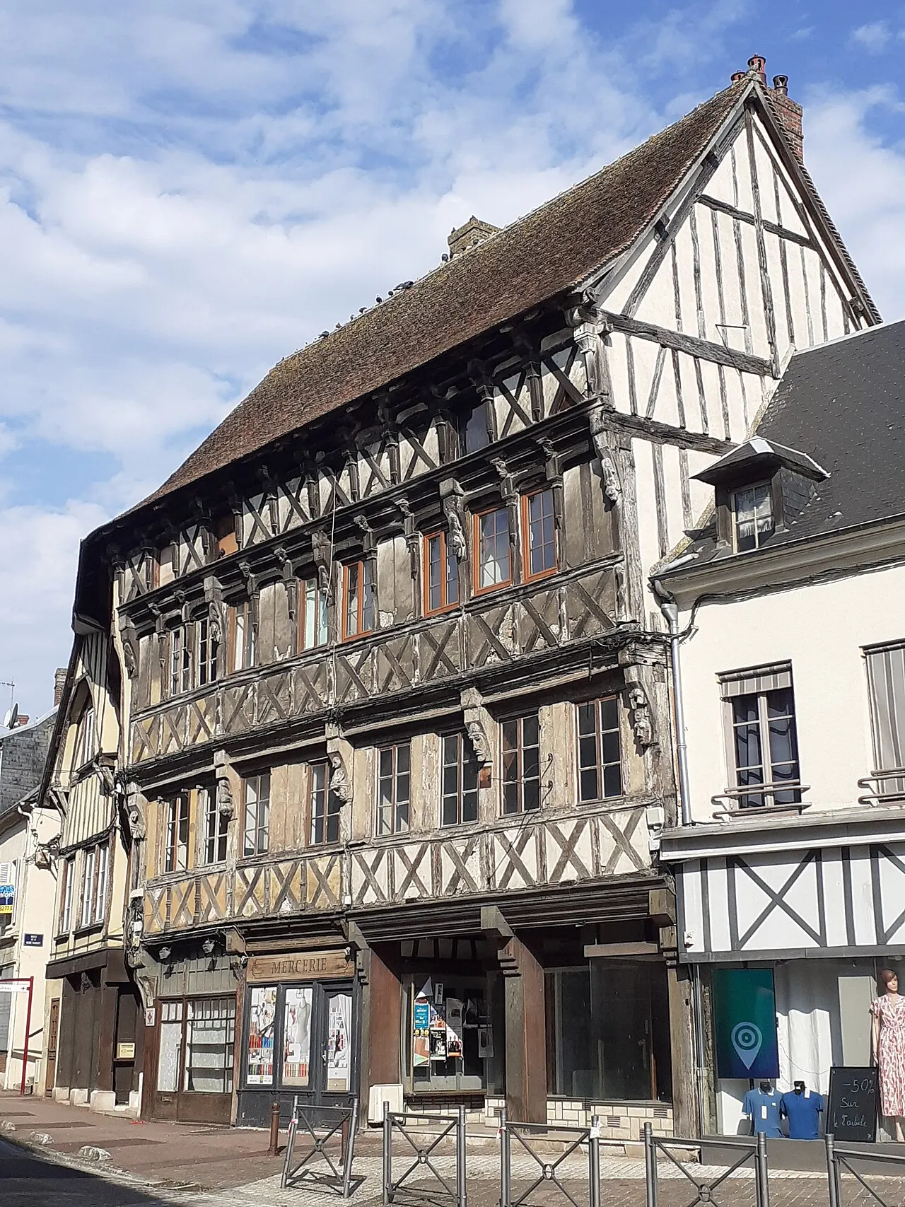 Maison à pans de bois