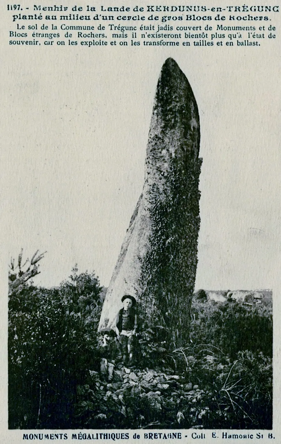 Menhir de Kergleuhan