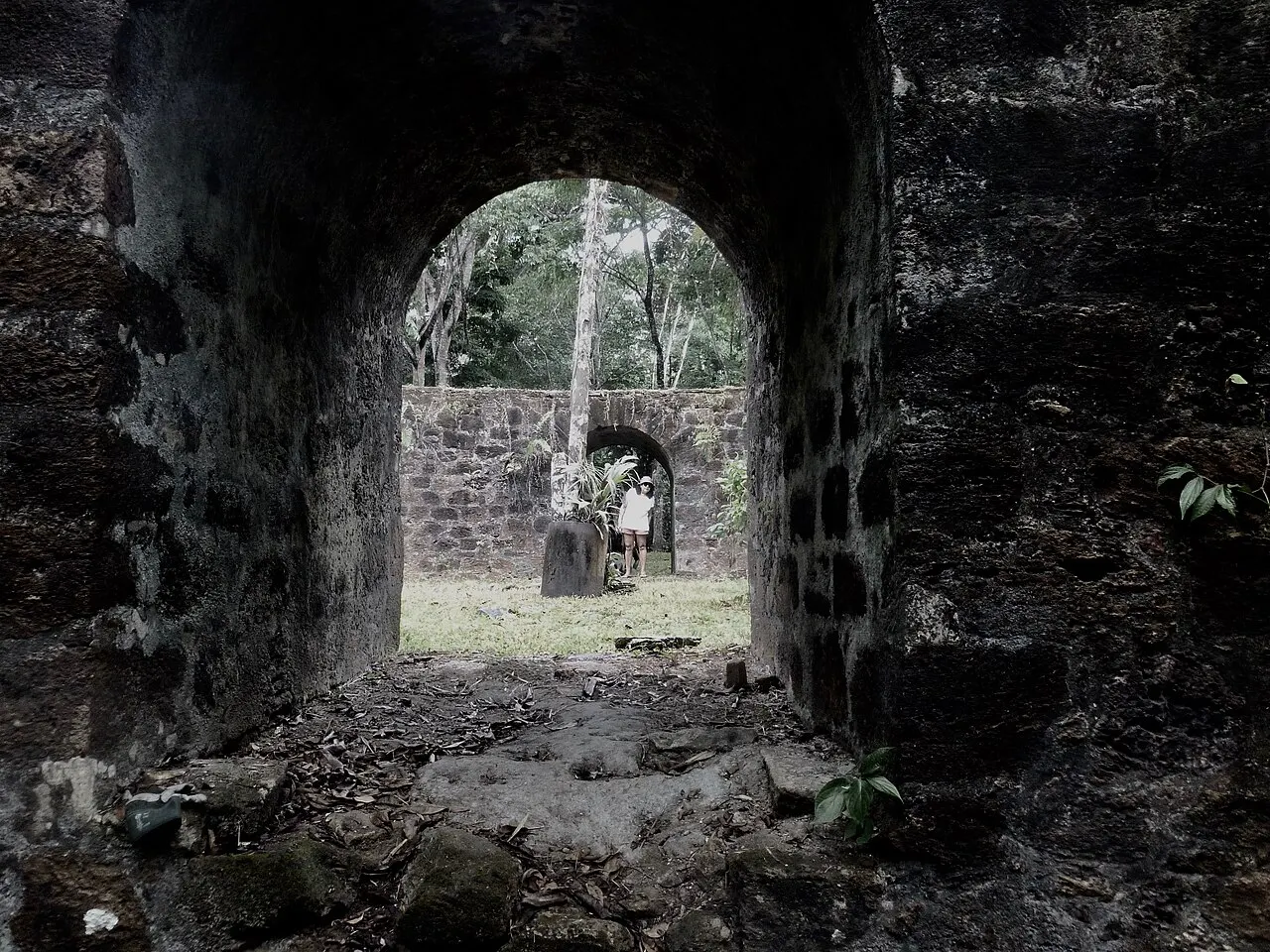 Vestiges de l’ancienne habitation Vidal ou Mondélice