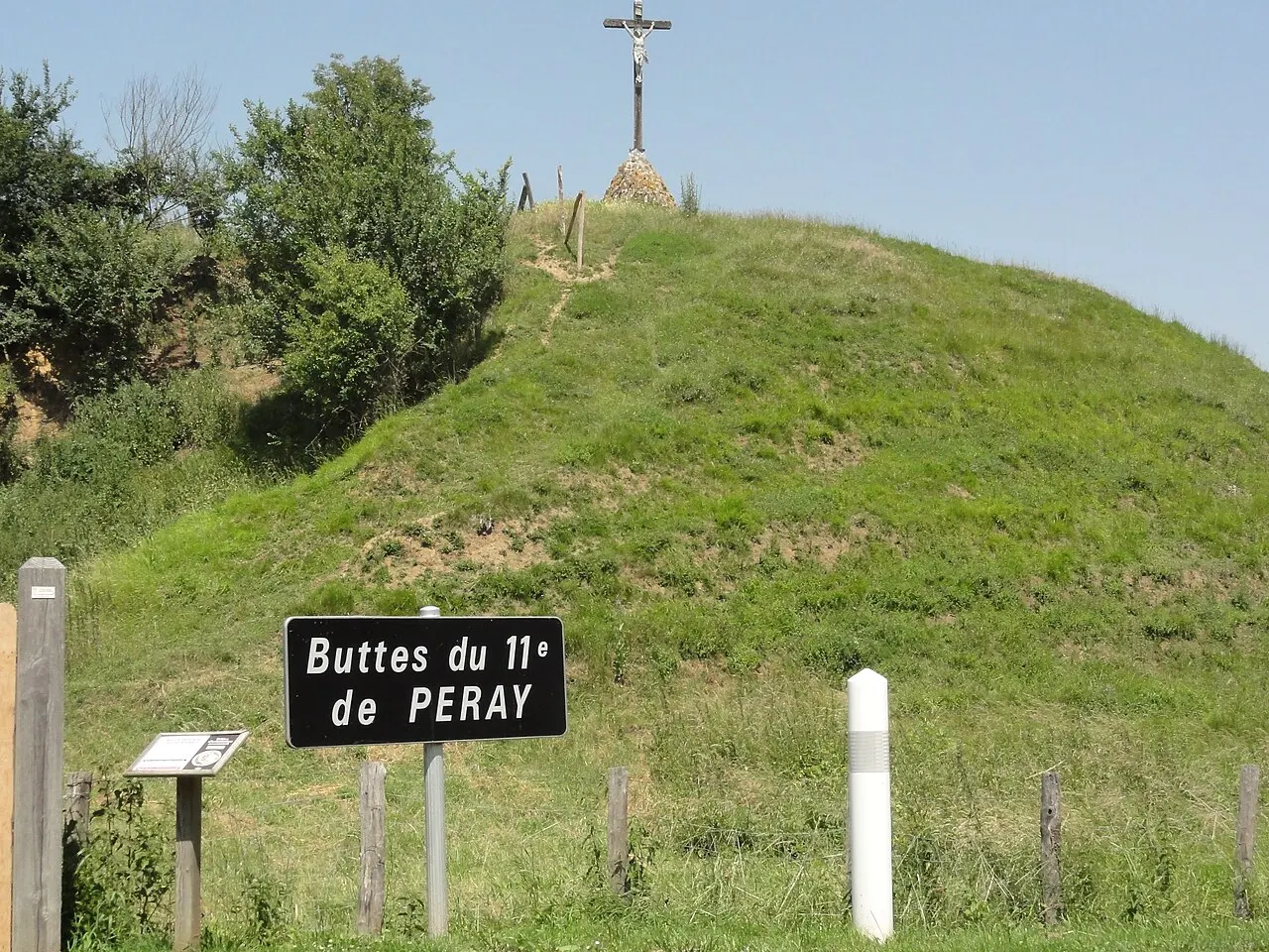 Fortification à motte