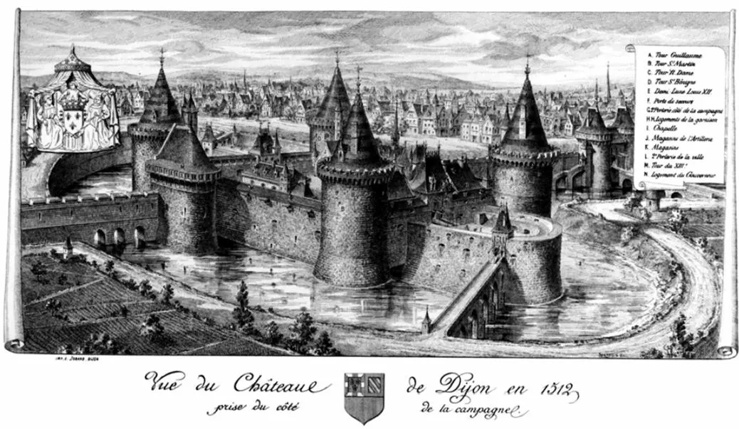 Château fortifié (vestiges de l’ancien)