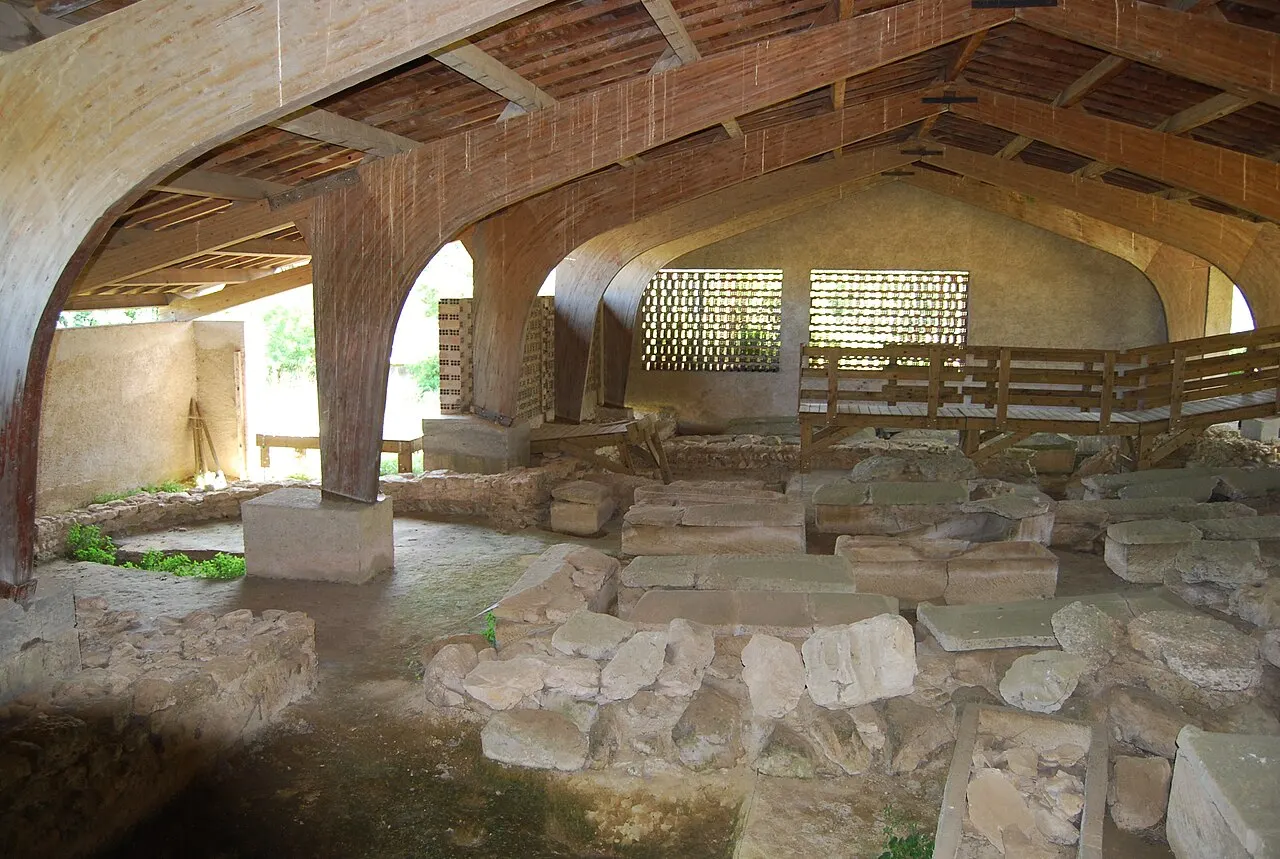 Parcelle contenant des vestiges archéologiques