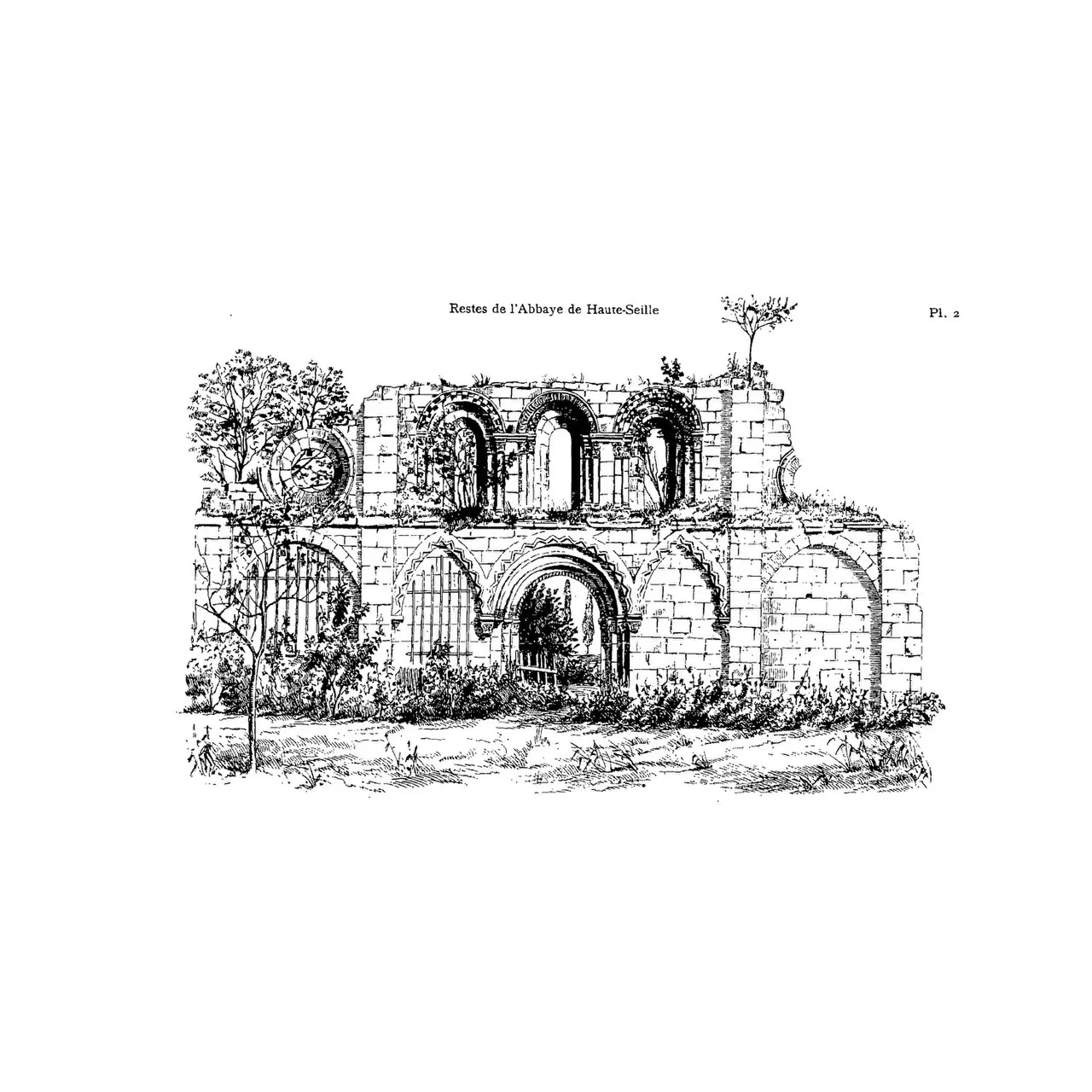Abbaye de Haute-Seille (restes)