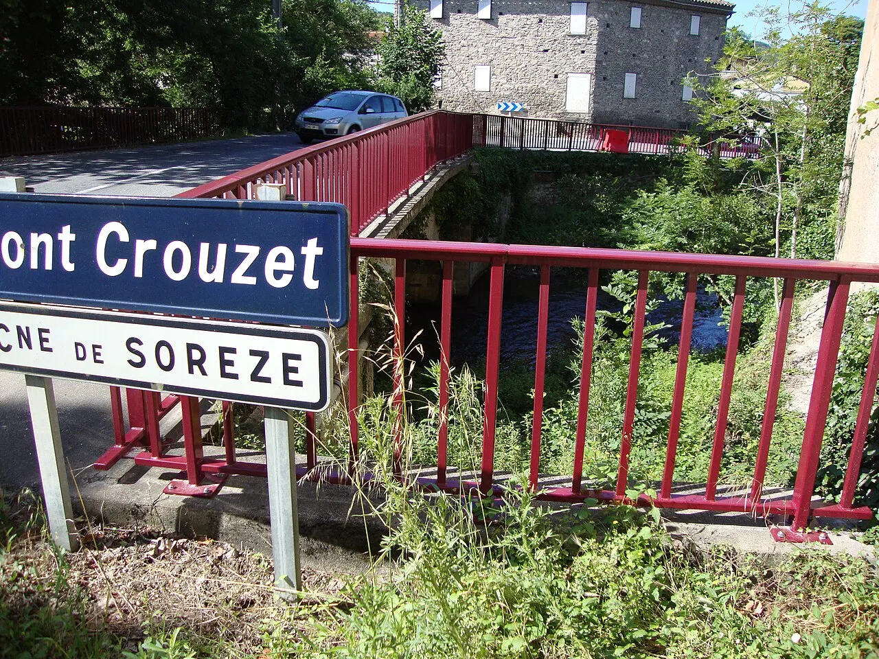 Canal du Midi : prise d’eau de Pont-Crouzet