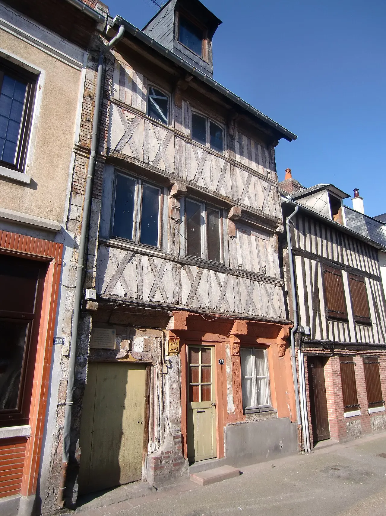 Maison à pans de bois