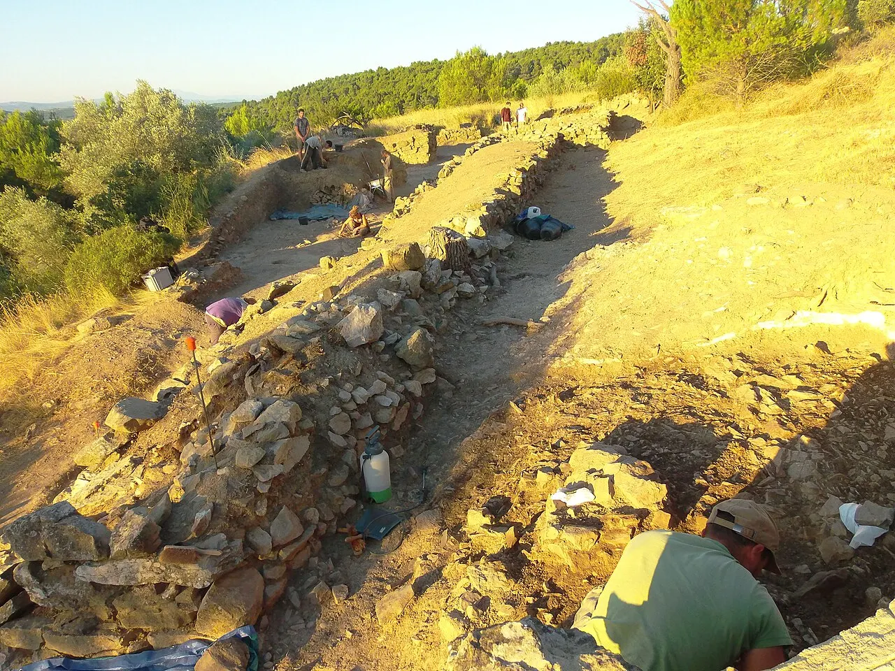 Vestiges de l’oppidum de Cayla