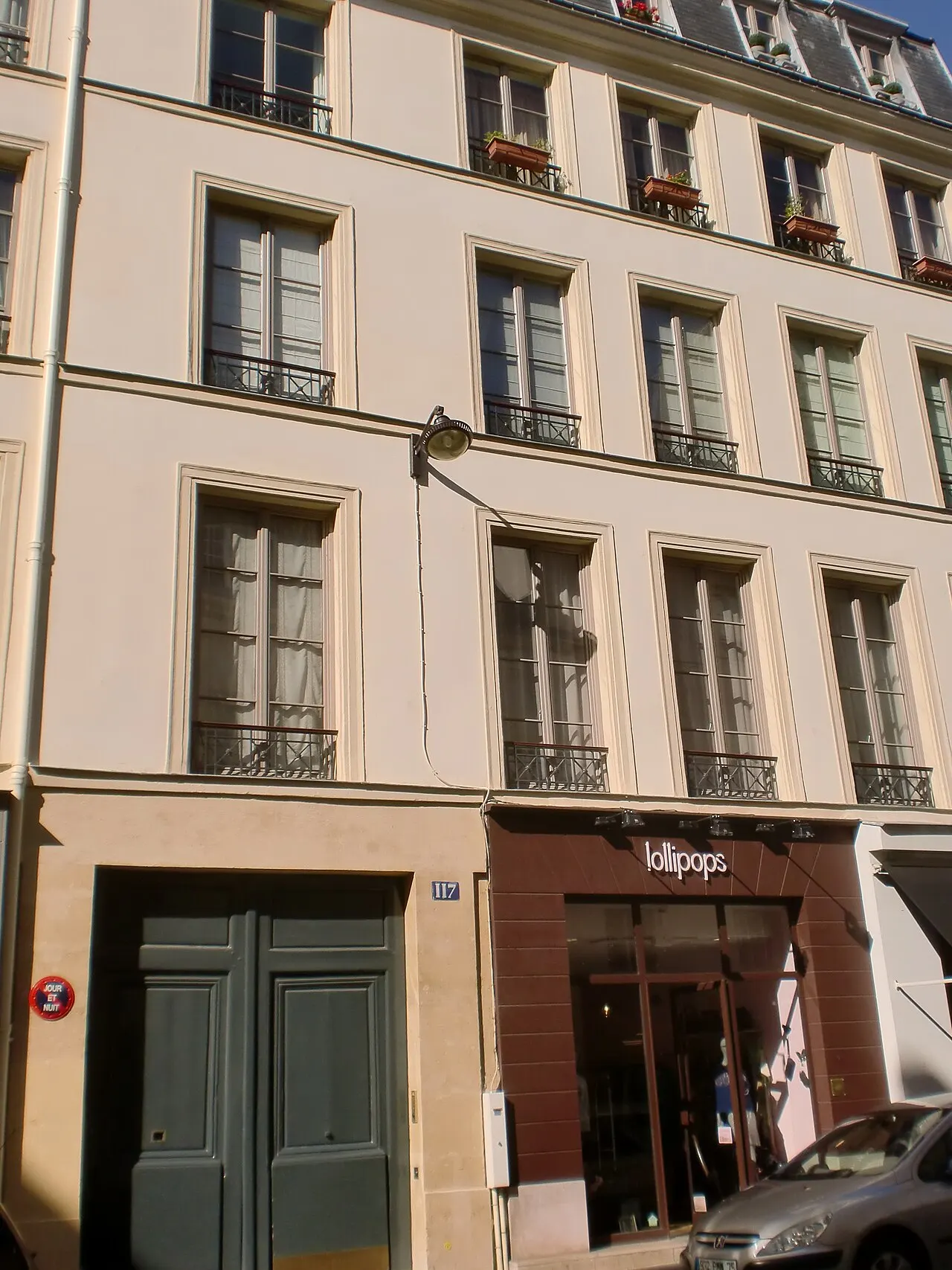 Immeuble abritant l’ancien théâtre Directoire