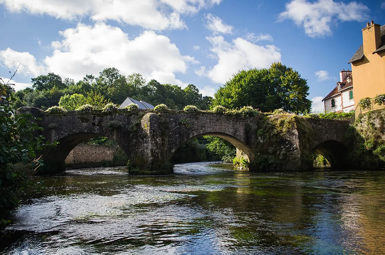 Pont Fleuri, sur l’Ellée