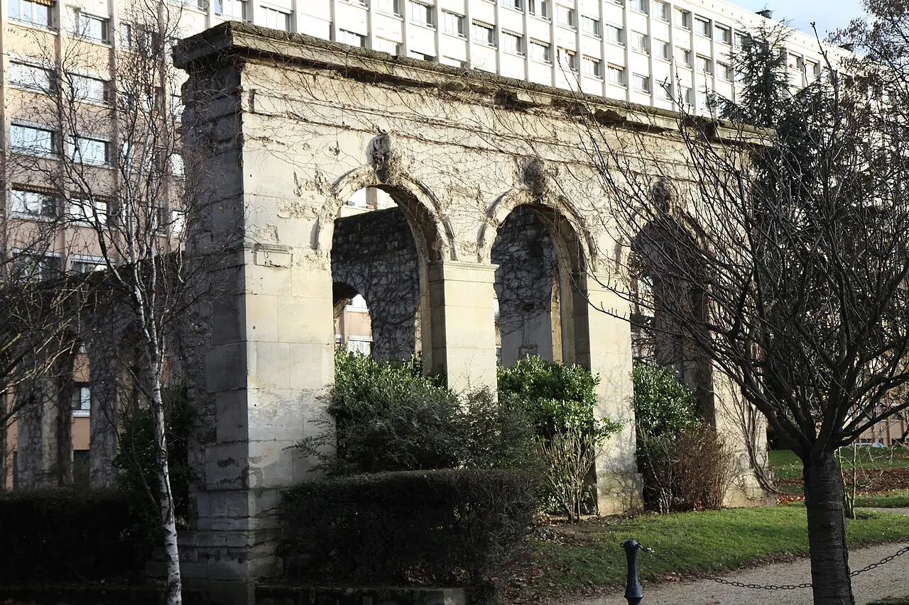 Ruines de l’orangerie de Château Gaillard