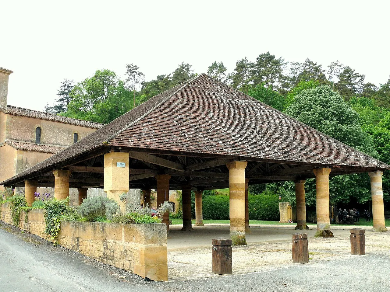 Halle couverte
