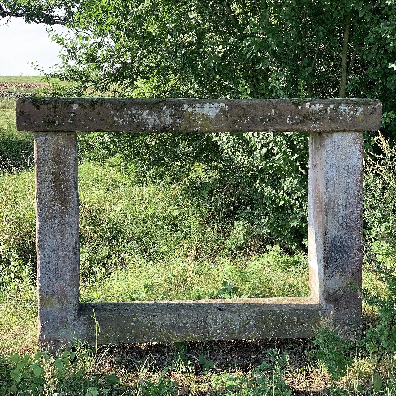 Banc-reposoir napoléonien