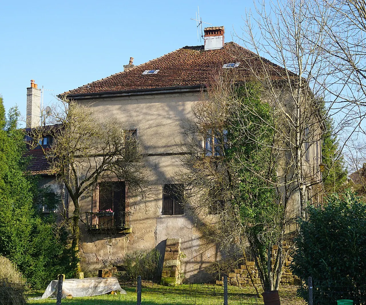 Maison dite Maison Racle sur le Treige