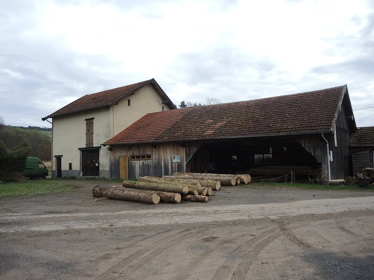Scierie hydraulique - Musée de Mandray