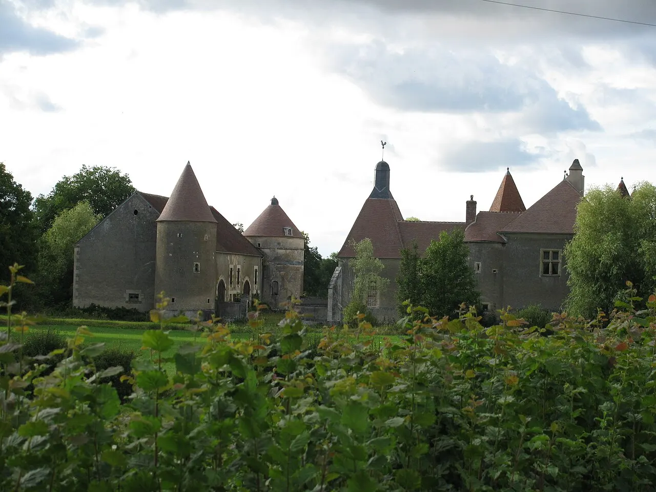 Château de Villiers, sis à proximité du hameau de Villiers