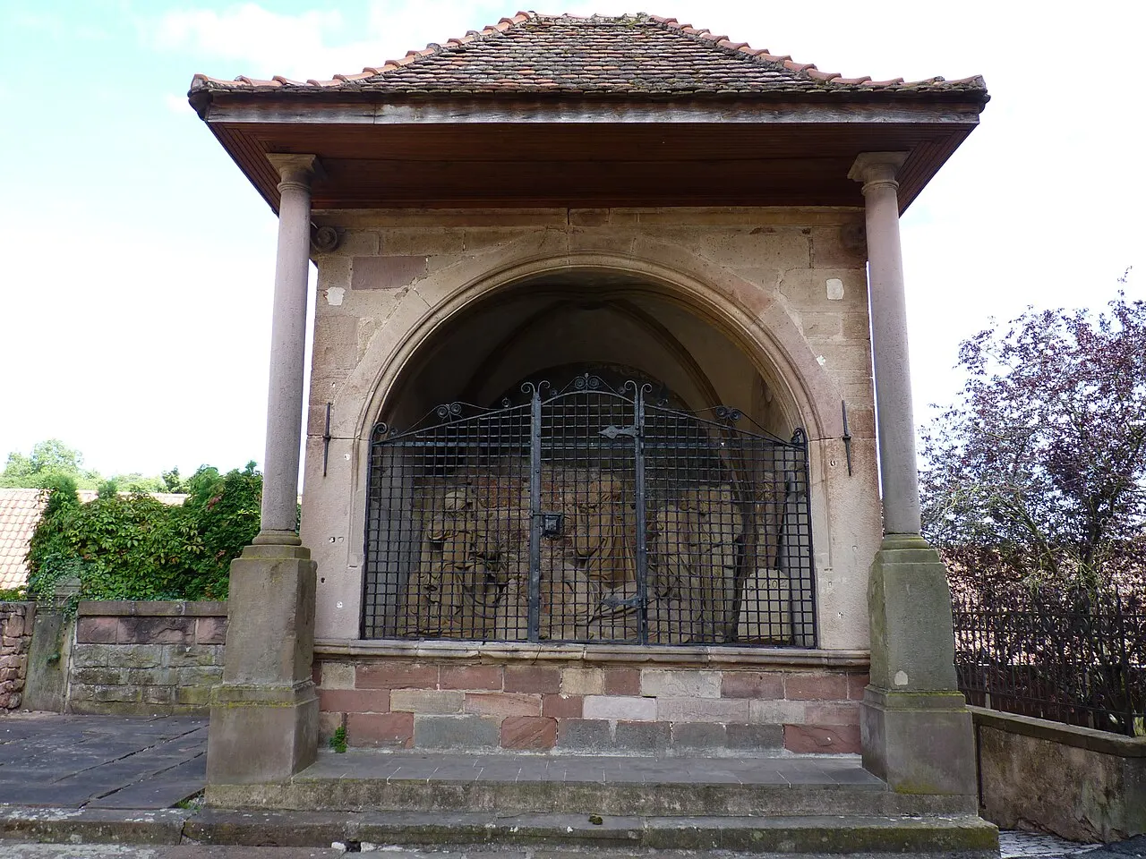 Chapelle avec Mont des Oliviers