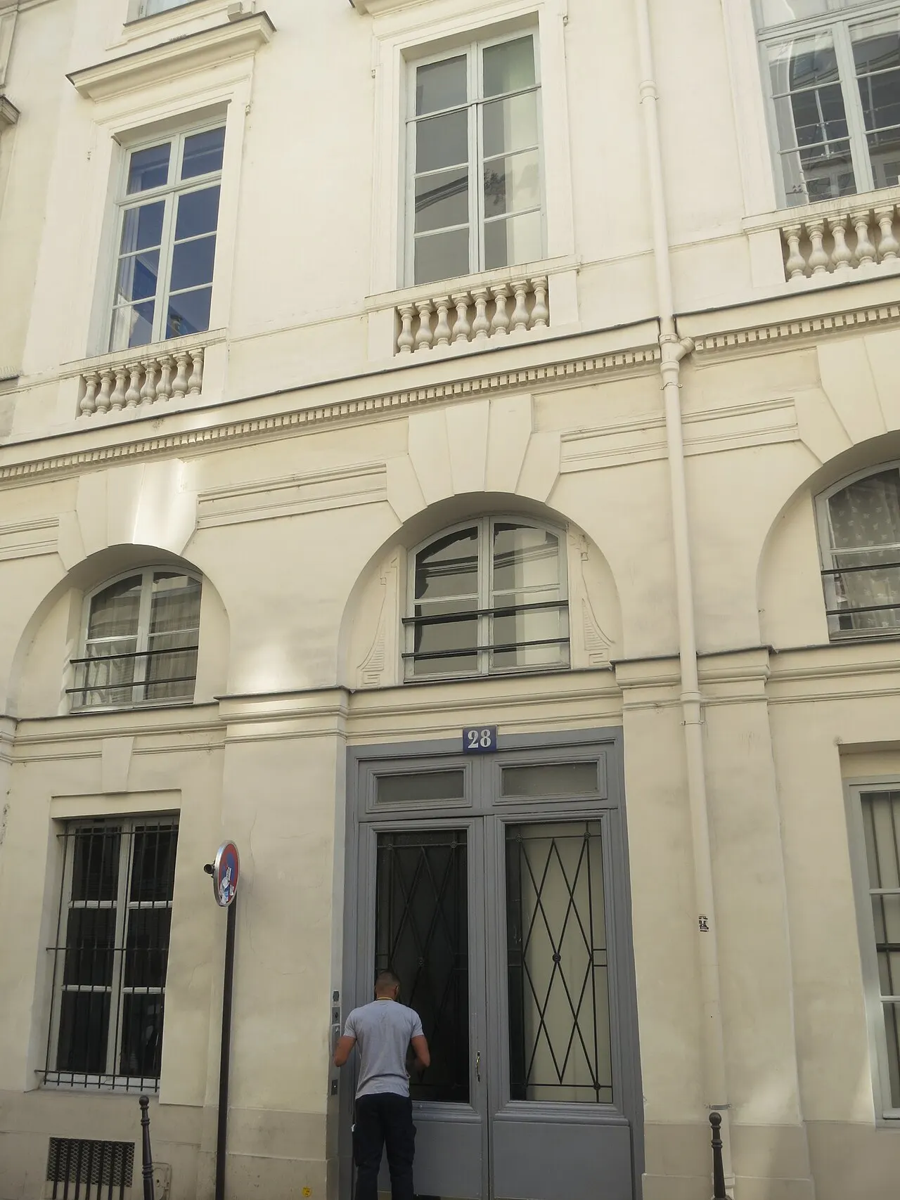 Immeuble, en bordure du Palais-Royal