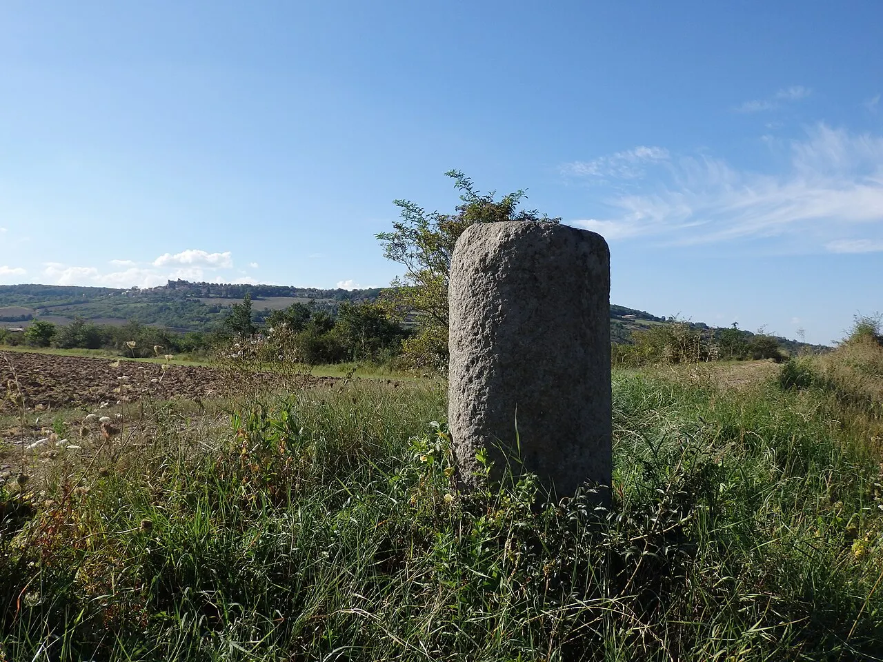 Borne milliaire romaine de Brossel
