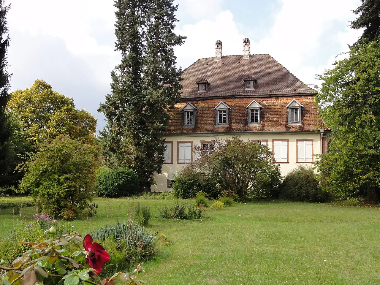 Ancien manoir de Vitzthum d’Egersberg dit manoir de Fleckenstein ou Schloessel