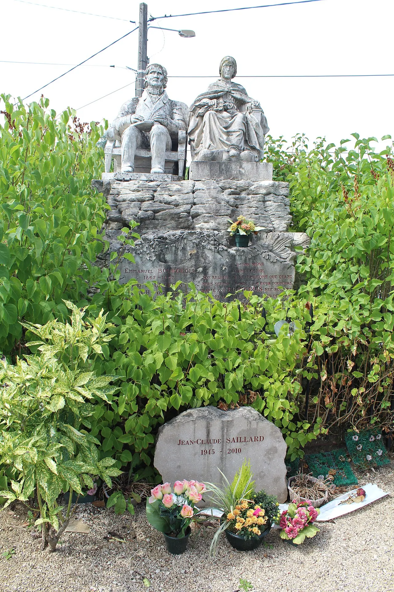 Sculpteur Bourgeois et de sa femme