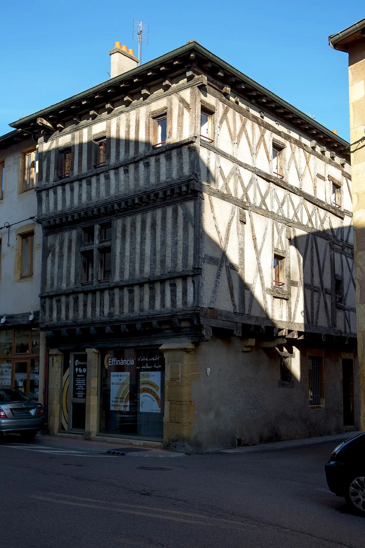 Maison à pans de bois