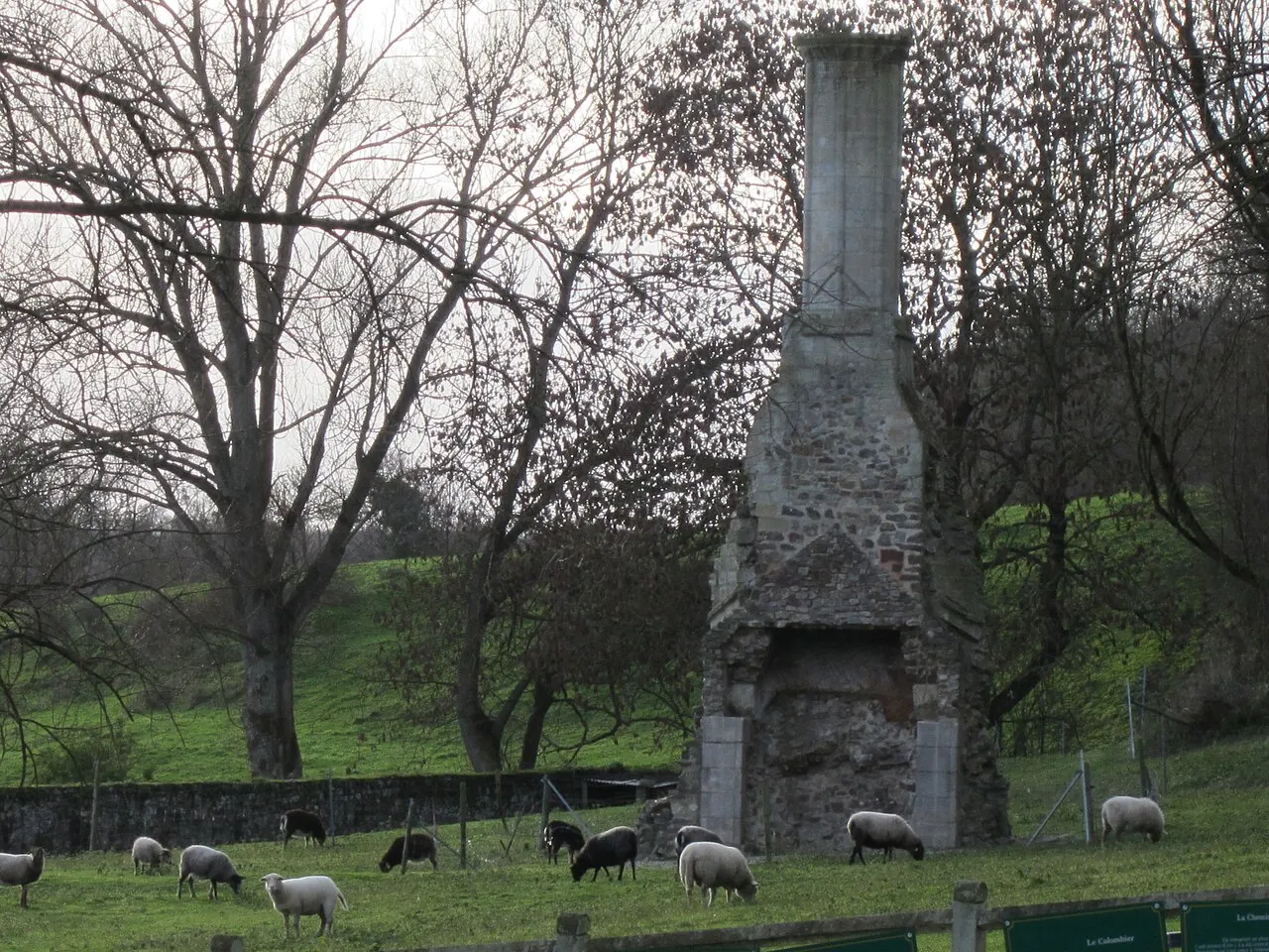 La grande cheminée