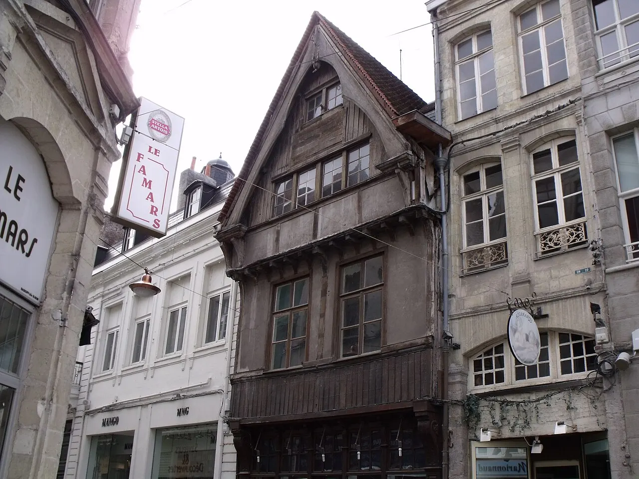 Maison en pans de bois
