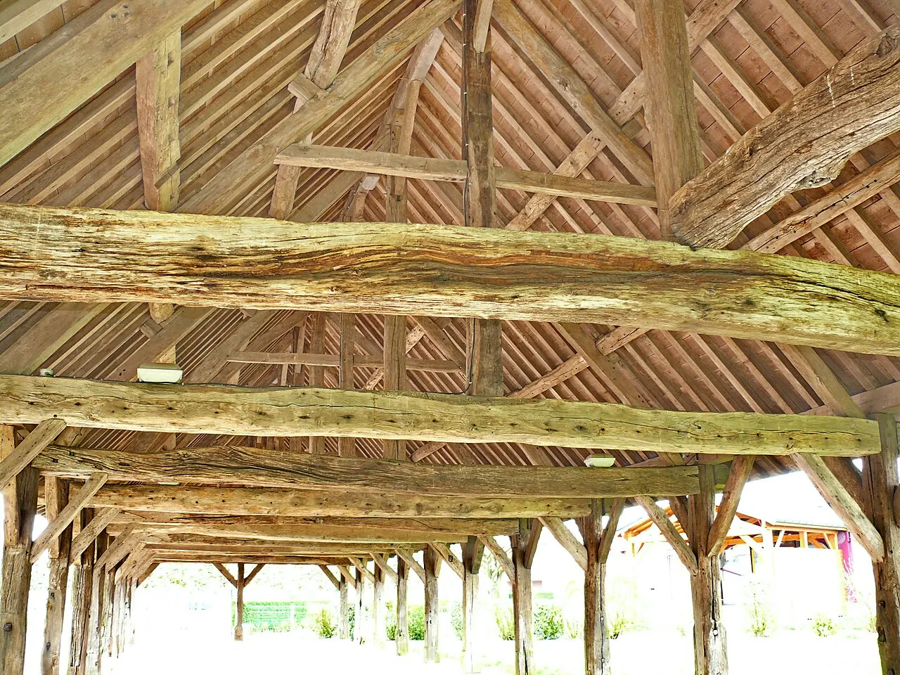 Halle en bois
