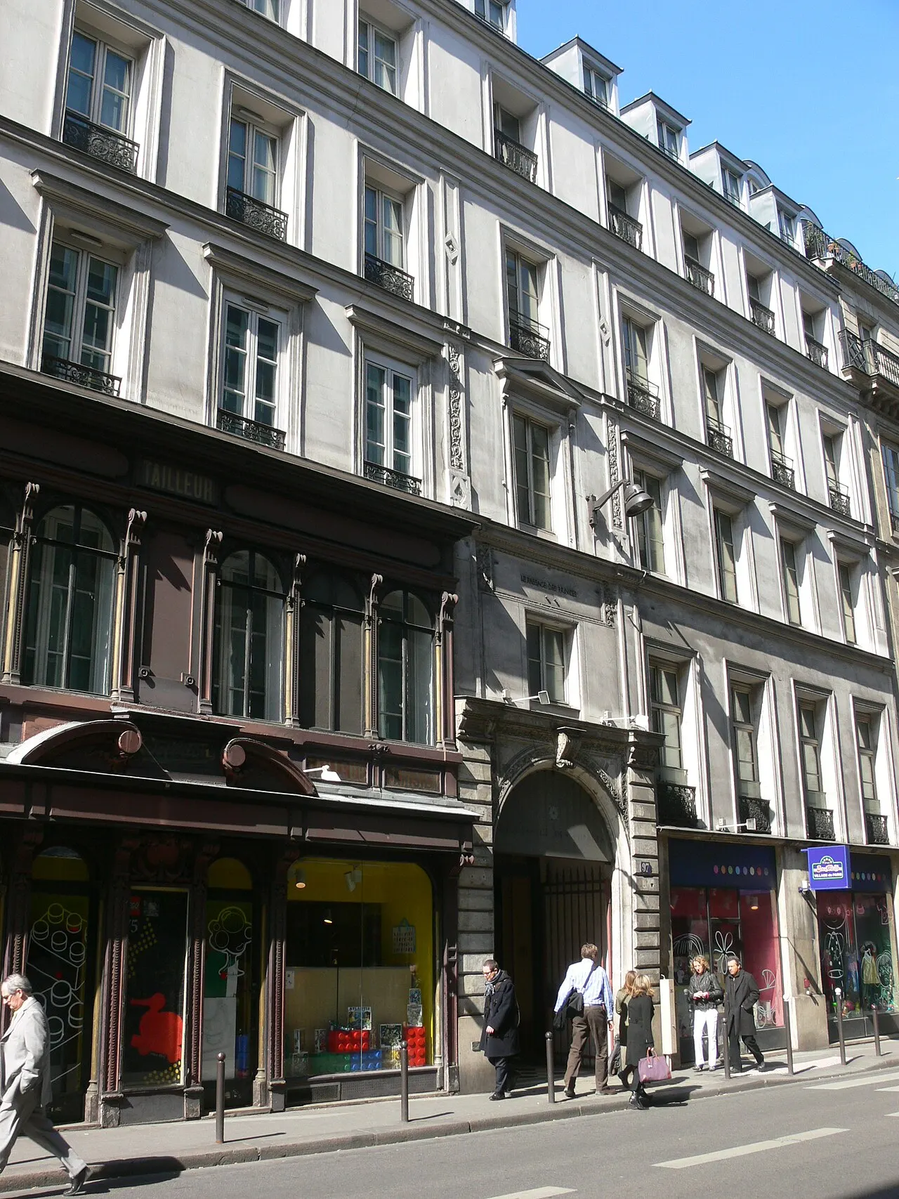 Immeuble, anciennement hôtel de l’Europe et des Princes