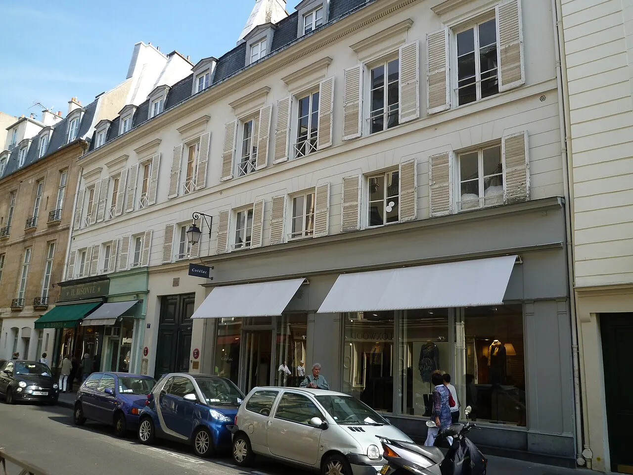 Immeuble ou ancien hôtel de Saint-Simon, de Mecklenbourg ou de Chamilly