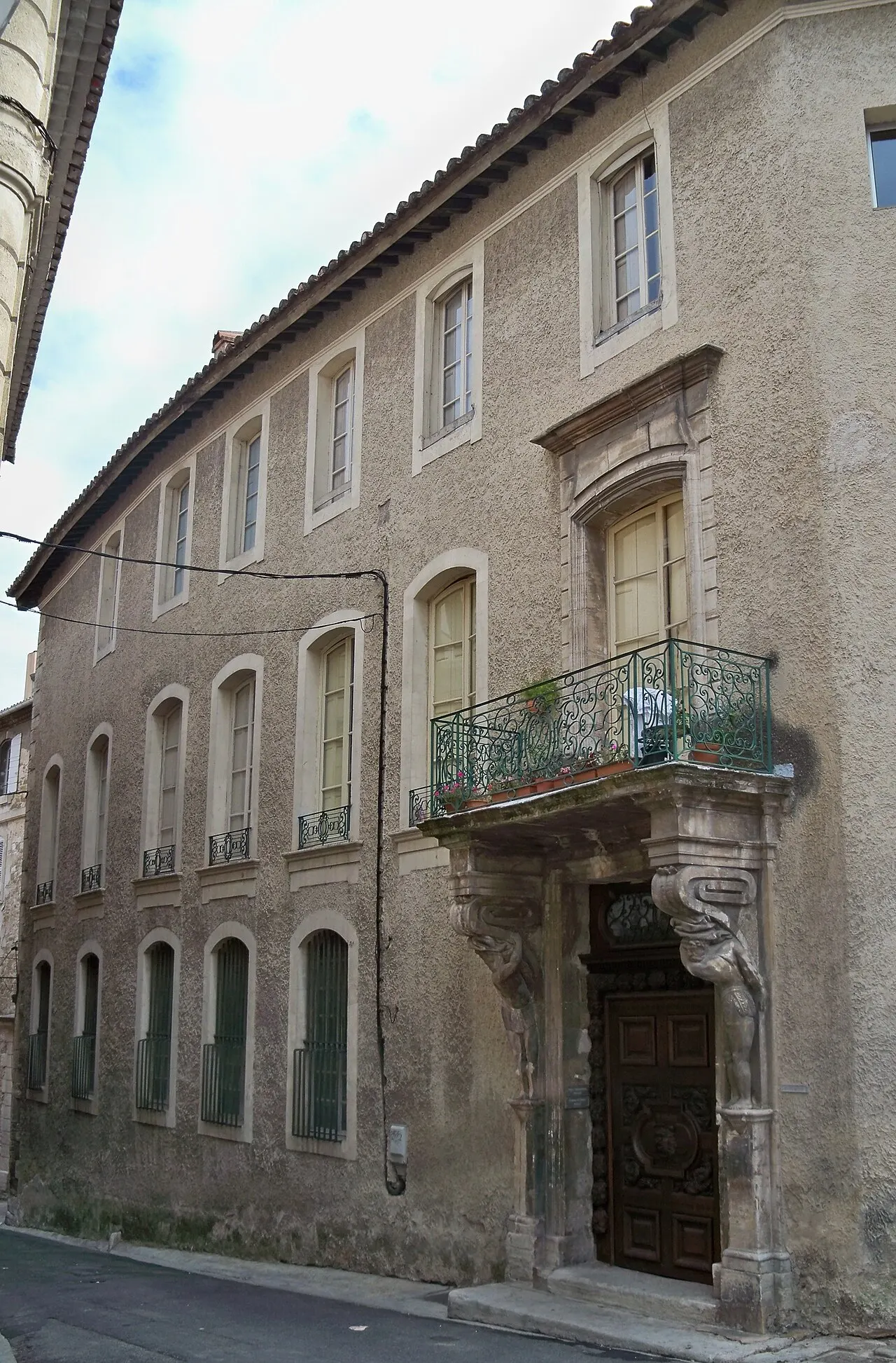 Maison à cariatides