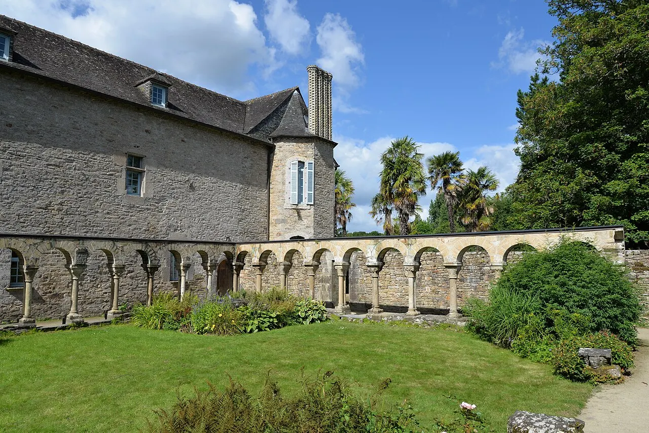 Cloître de l’abbaye Notre-Dame de Daoulas