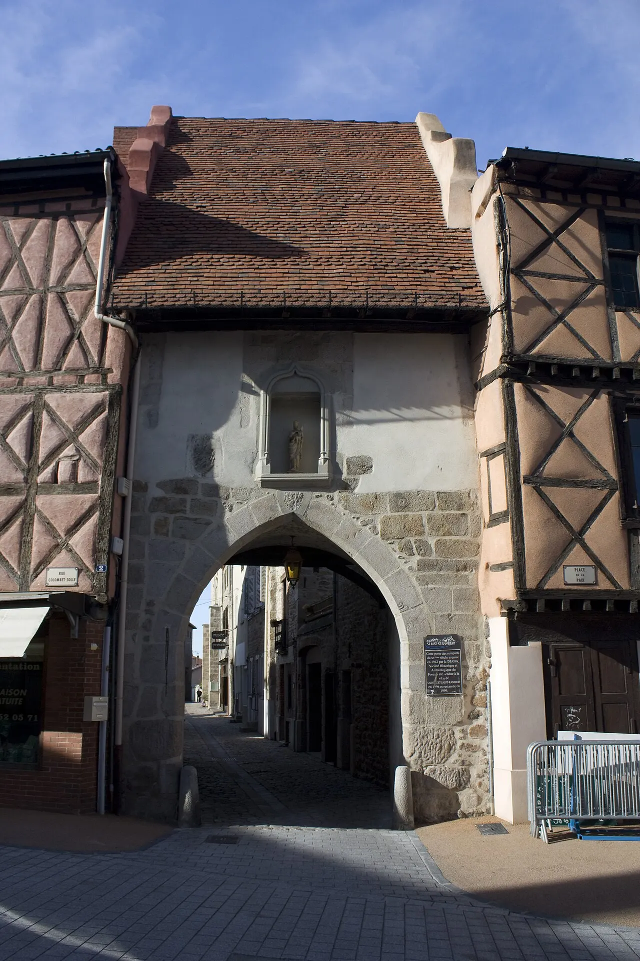 Porte dite de Franchise à Saint-Rambert