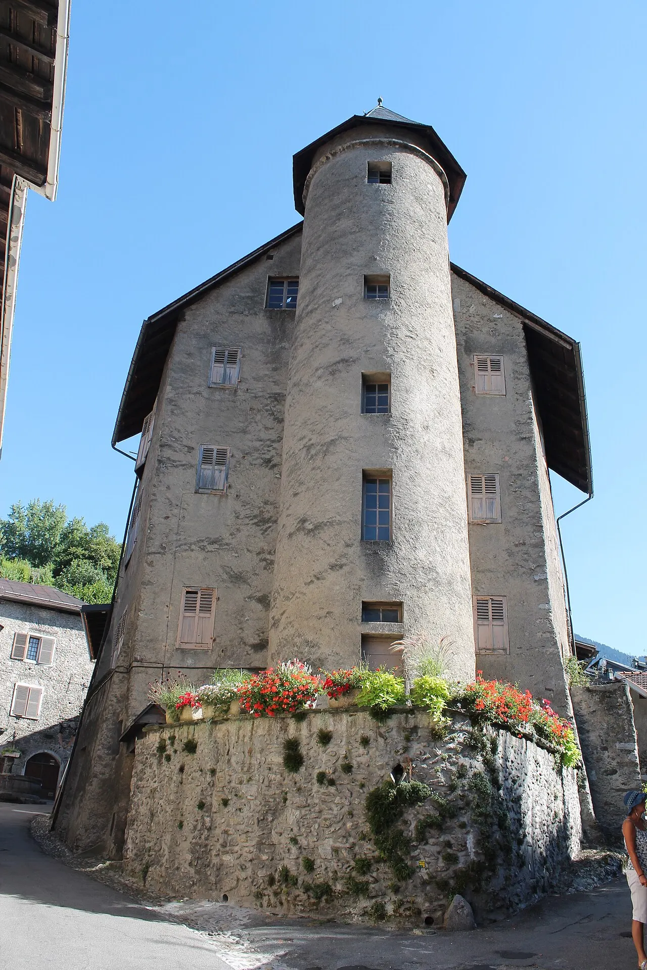 Maison à tourelles