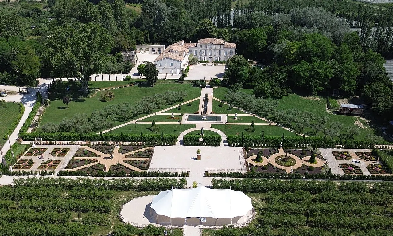 Domaine de Bouchony, sur l’île de la Barthelasse