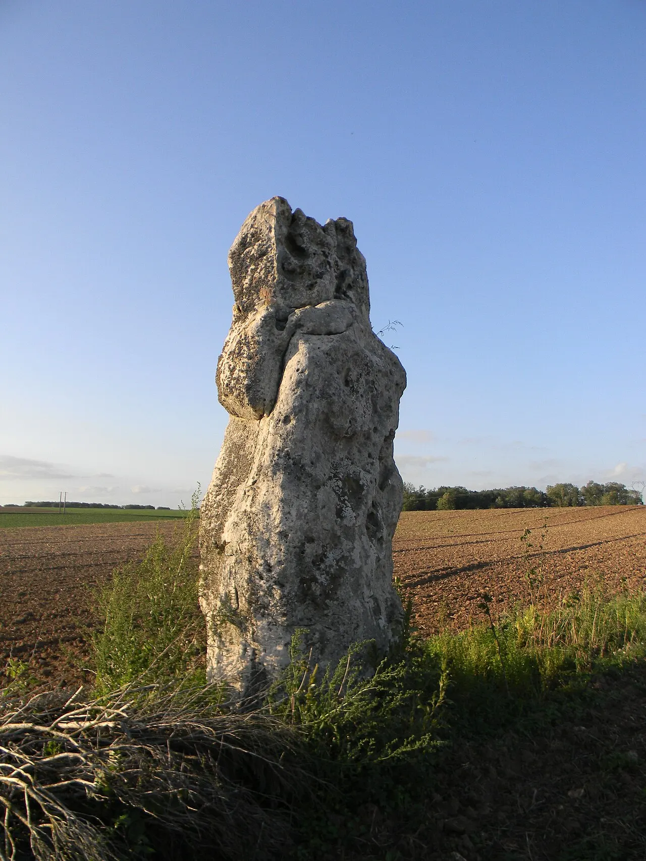Menhir dit La Pierre Clouée ou Pierrefritte