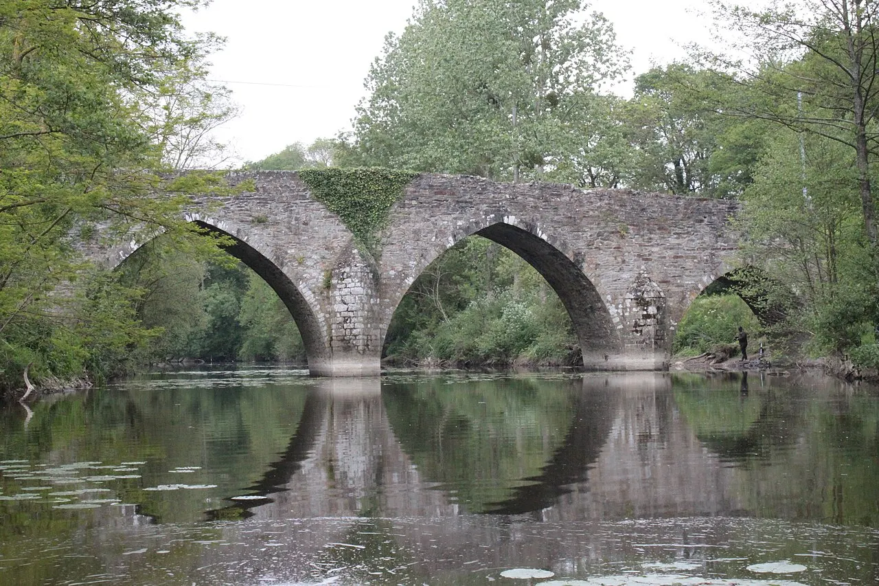 Pont de Sénard sur la Maine