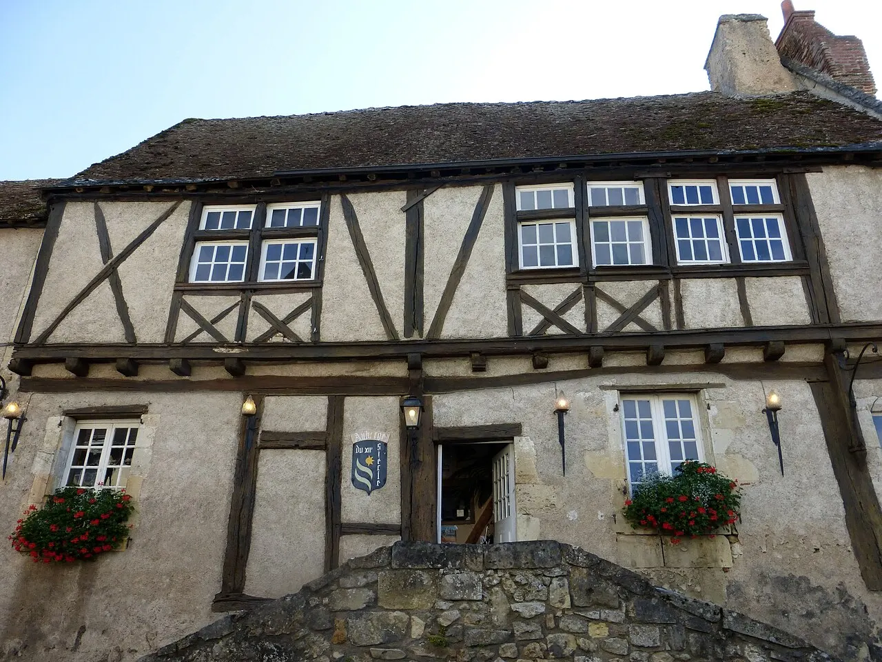 Ancienne auberge à pans de bois